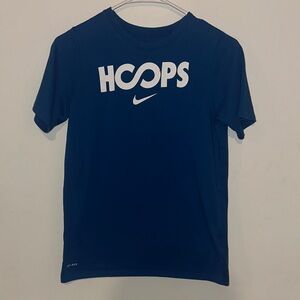 Nike Kids Navy Hoops Tee